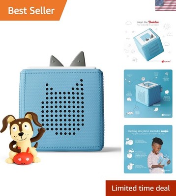 Interactive Toniebox Starter Set with Playtime Puppy - Screen-Free Fun for Kids