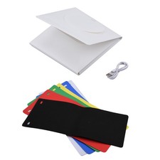 White Portable Mini Small LED Photography Studio Soft Box Studio Take Pictures