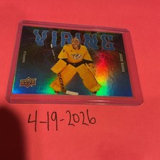 2025-26 Upper Deck Series 2 - Vibing Juuse Saros #VB-4