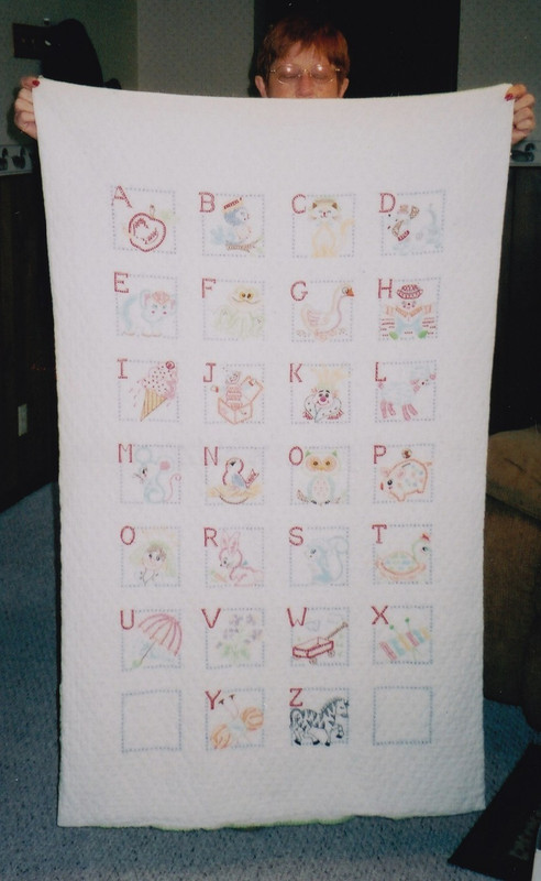 handmade baby quilt