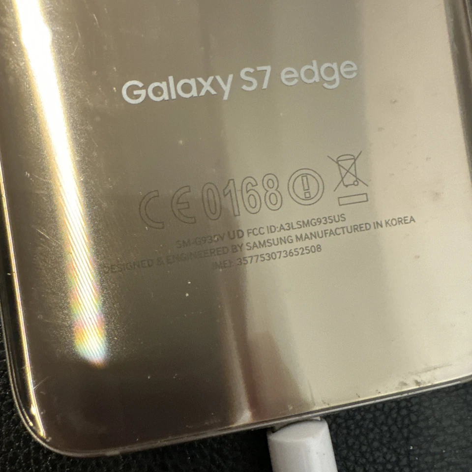 Samsung Galaxy S7 Edge G935V 32GB Verizon/GSM Unlocked-Good - Image 3 of 3