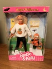 HAPPY HALLOWEEN BARBIE & KELLY SPECIAL EDITION GIFT SET MATTEL 17238 NEW VINTAGE