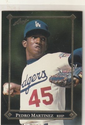 1992  LEAF GOLD LEAF RCS  PEDRO MARTINEZ  #3  NM/MT  INV. 4