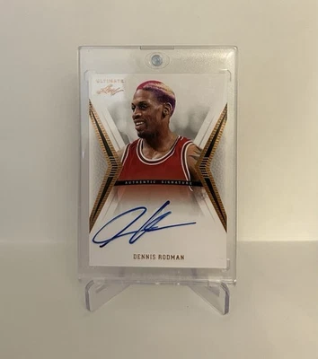2012-13 Leaf Ultimate Dennis Rodman On-Card Auto #BA-DR1 - Bild 1 von 2