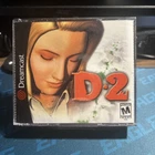 D2 Sega Dreamcast (2000) Games, Case, No Manual
