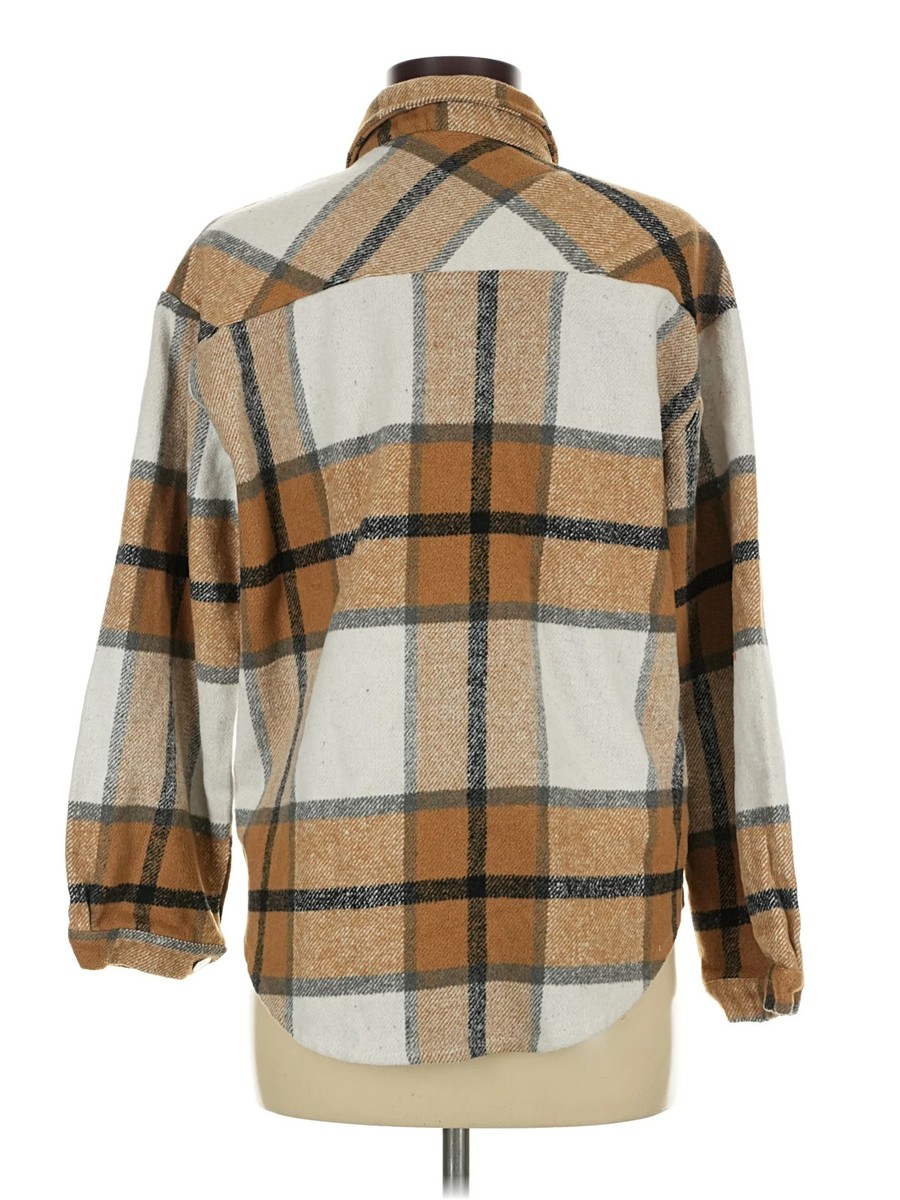 Unbranded Women Brown Coat M View 2
