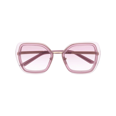 NWT Prada 53YS Buganville Opal Square 53mm Sunglasses Prada PR 53YS 05Y02O | Online Sale - Amevista main image 4