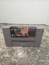 Fighter's History (Super Nintendo entertainment System Snes) Cart Only Tested