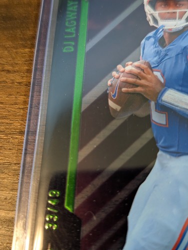 DJ LAGWAY VERDE CHIARO /49 2024 LEAF PRO SET PURE #35 Florida Gators - Foto 6 di 9