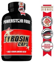 Powerstar Food Tyrosin Caps – L-Tyrosin, Eisen & Vitamine, 240 Kapseln