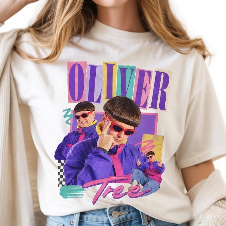 Oliver Tree Retro Vintage T-shirt, Oliver Tree Retro 90s Shirt, Oliver Tree Fan