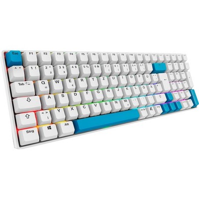 Sharkoon SKILLER SGK50 S2 PBT, Gaming-Tastatur, weiß