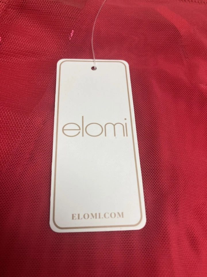 Calzoncillo Completo ELOMI Sachi EL4354 Confeti Rojo Talla 4XL Foto 4 de 4