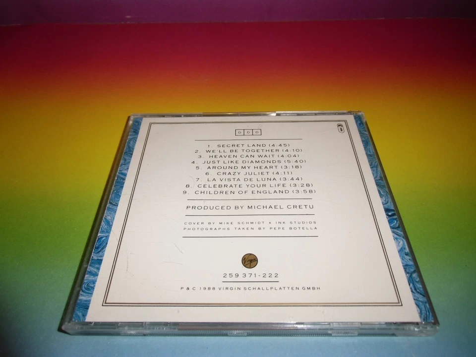 Sandra*Enigma - Into A Secret Land *1988*VIRGIN*ITALO*DISCO CD-MINT/NEUWERTIG - Bild 3 von 3