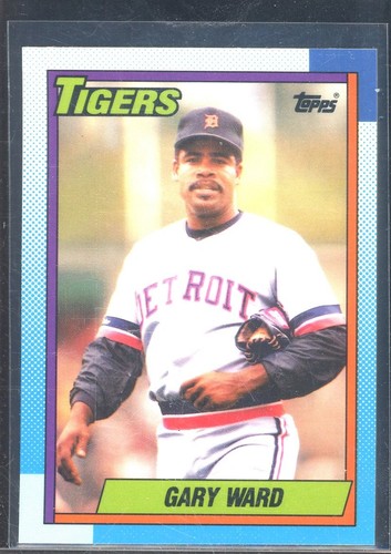 1990 Topps Tiffany Gary Ward #679 card