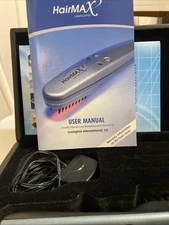 Lexington HairMax Laser Comb 2006 Box Instructions Included Case EUC