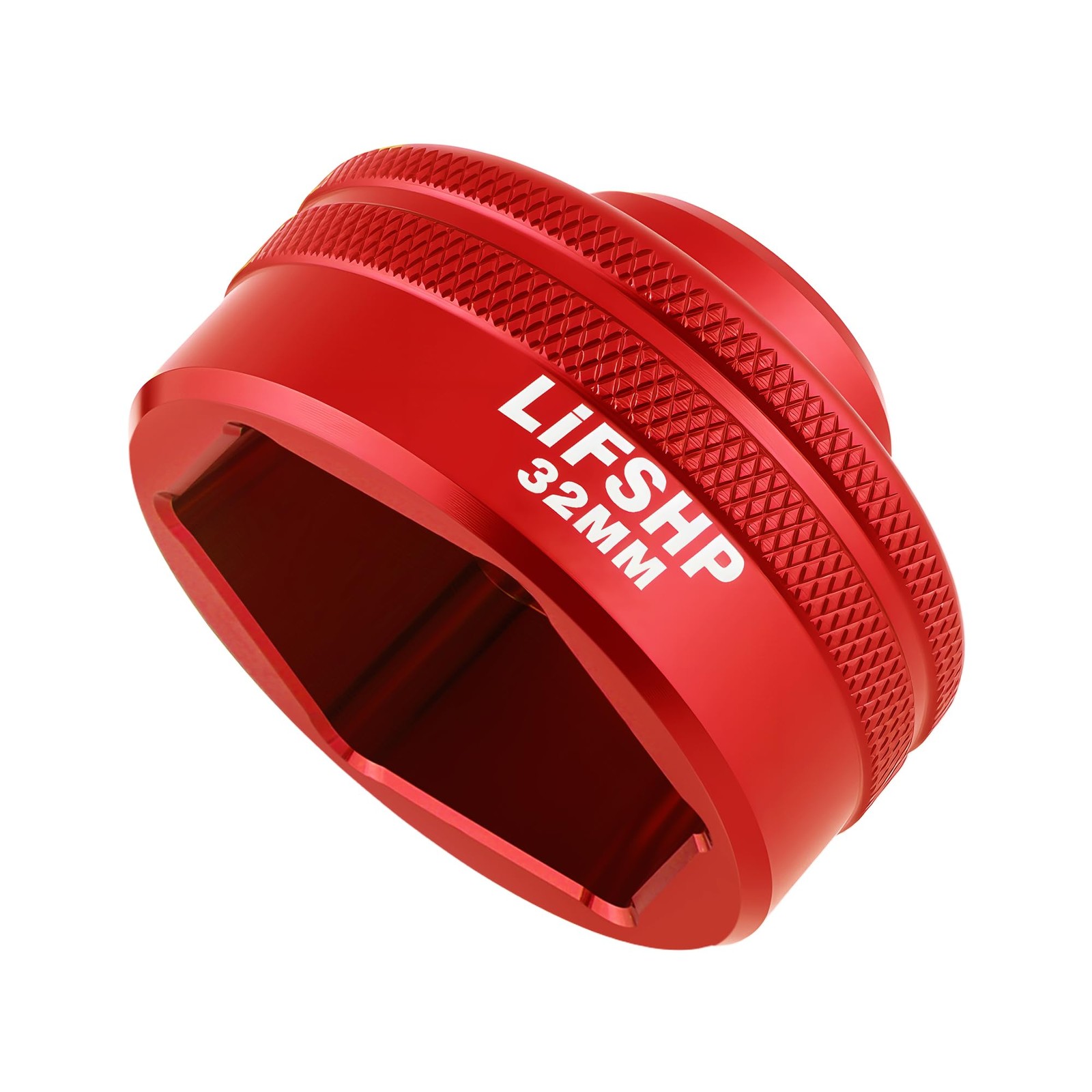 Filter Socket, For Ecotec Tdi Gm Vw Polaris 32mm, Red