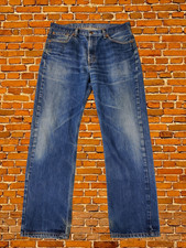 LEVI'S 751 BLUE JEANS W36 L32 STRAIGHT LEG ZIP FLY MENS 5 POCKET 36X32 WORK