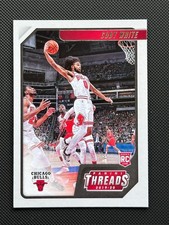 2019-20 Panini Chronicles Threads #95 Coby White RC Chicago Bulls Basketball