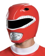 Red Power Ranger Helmet for Carnival & Halloween