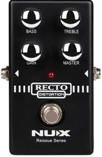 NUx Effects Reissue Series Recto Distortion Metal Guitar Effect Pedal