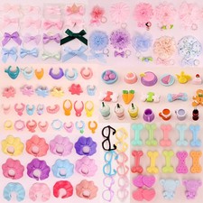 15 pcs Random Accessories House Perfume Shoes Collar For LPS Pet Toys Kid Gift
