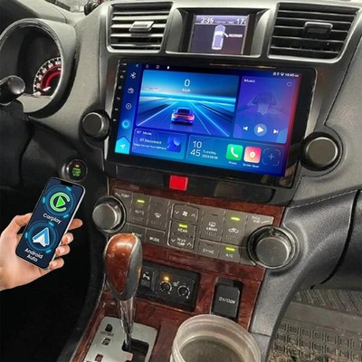 Apple Carplay For 2008-2013 Toyota Highlander Android 15.0 Car Stereo Radio GPS