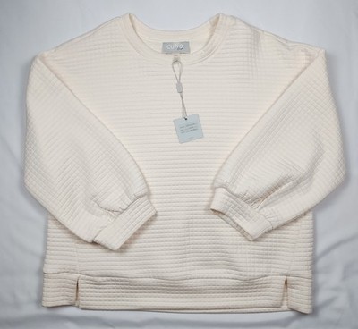 Women's Winter Design Sweatshirt Buttercream Cupio Blush Size L