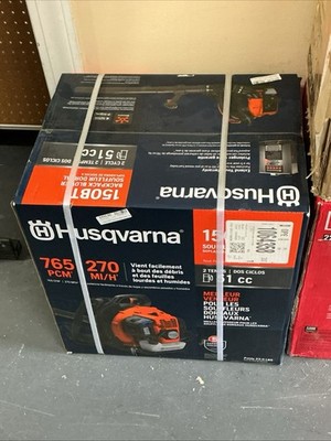 Husqvarna Gas Backpack Leaf Blower 150BT 51-cc 2-cycle 765-CFM 270-MPH 970466901