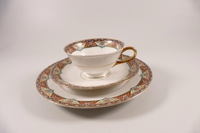 Gräf & Krippner Selb Bavaria Sammeltasse Sammelgedeck 3 Teile Kaffeegedeck Art-D