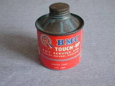 Rare Bmc Oe Touchup Paint Tin Smoke Grey Morris Minor Austin Mini