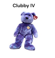 Ty Beanie Buddy Clubby IV MWMT