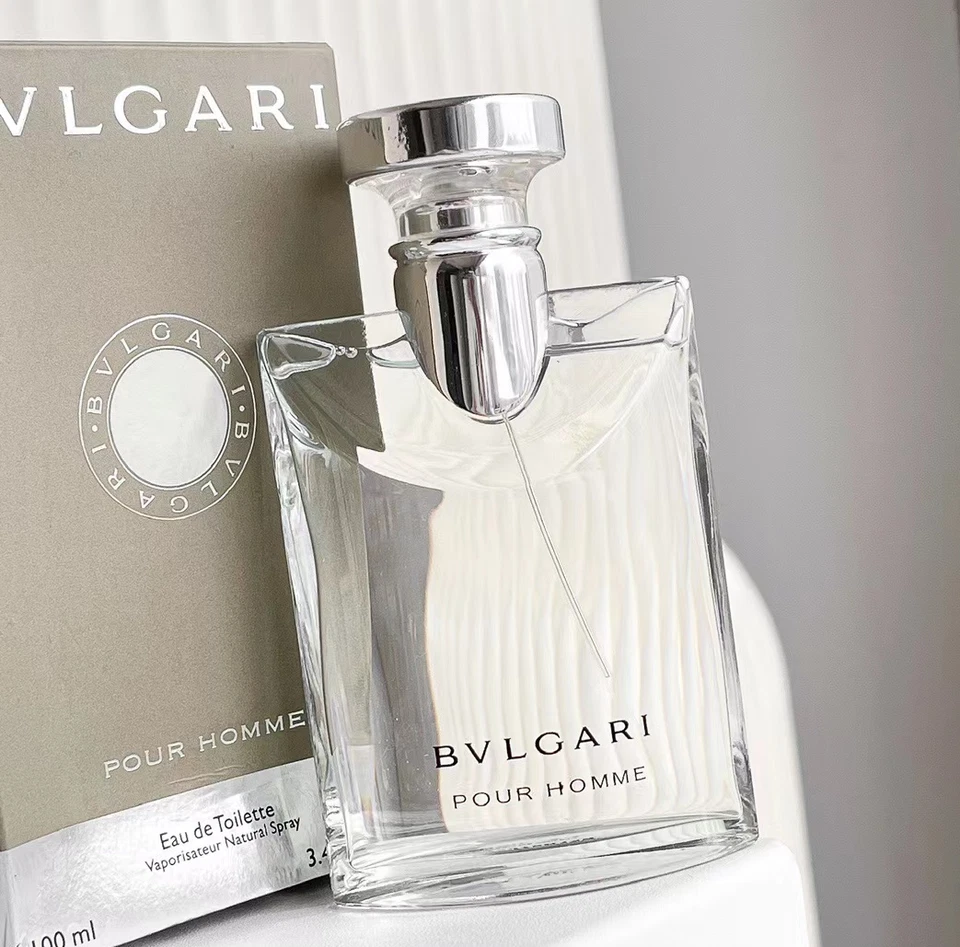 Туалетная вода для мужчин Bvlgari Pour Homme спрей 3,4 унции новая в коробке - Изображение 3 из 3