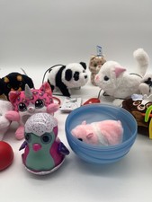 Lot of 10 Spin Master Purr-ables Interactive Plush Toys - Used - Good