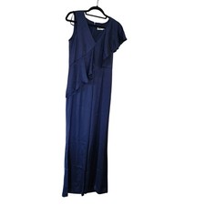 Eliza J Navy Blue Jumpsuit Womens size 6 NWT