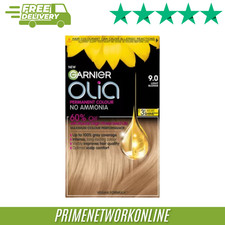 Garnier Olia 9.0 Light Blonde Permanent Hair Dye 100% ORIGINAL ⭐⭐⭐⭐⭐
