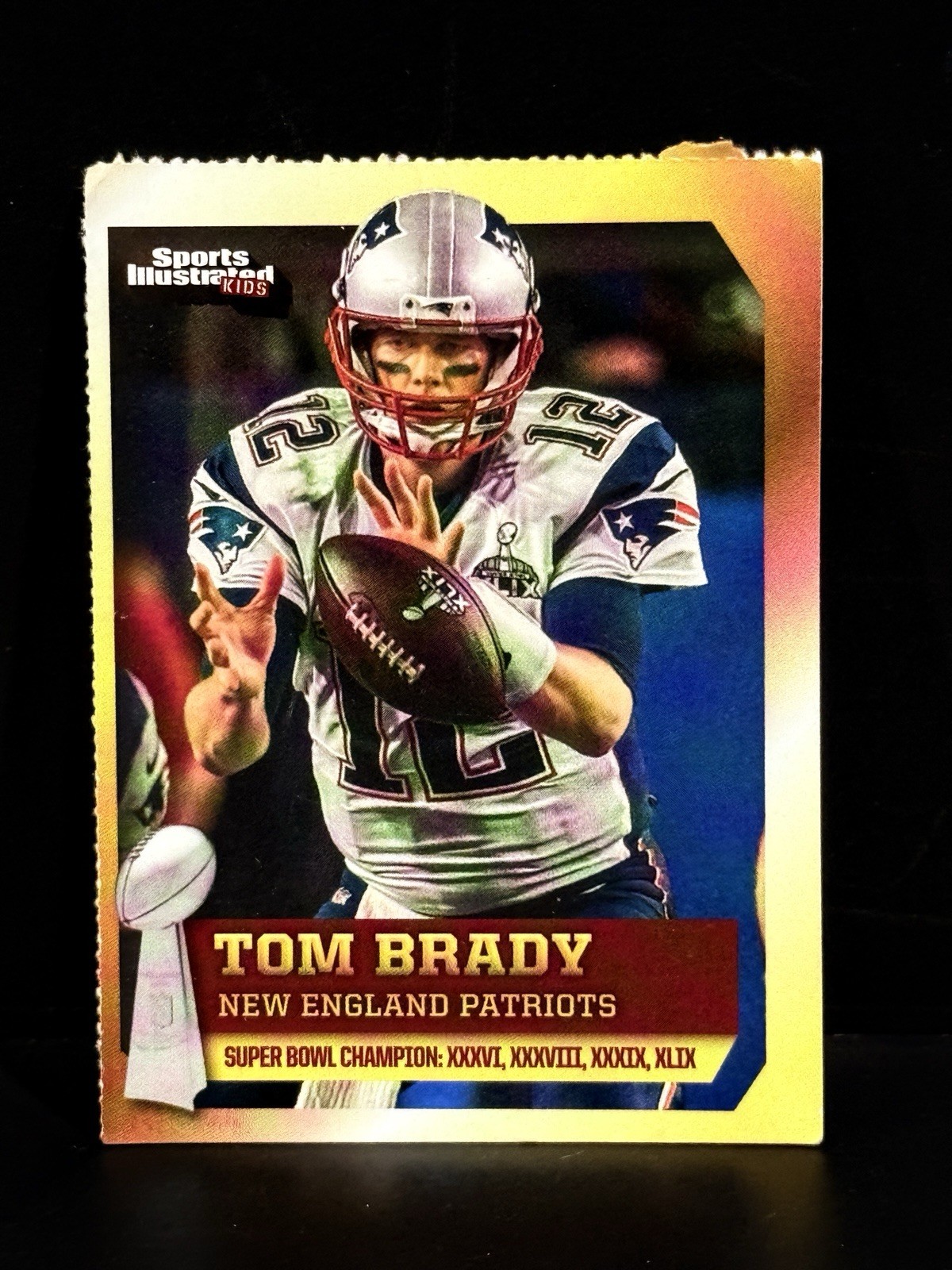 2016 Sports Illustrated for Kids Series 5 - Super Bowl Tom Brady #495