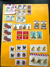 1980s Senegal, Burundi, Tchad, Rep. Togolaise, Malawi Lot of Multiples