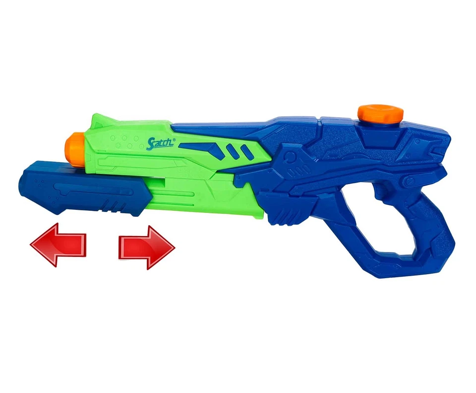 Wasserspielzeug Pistole Wasserpistole Pumpgun Volumen 0,6 Liter Spritzpistole - Bild 4 von 4