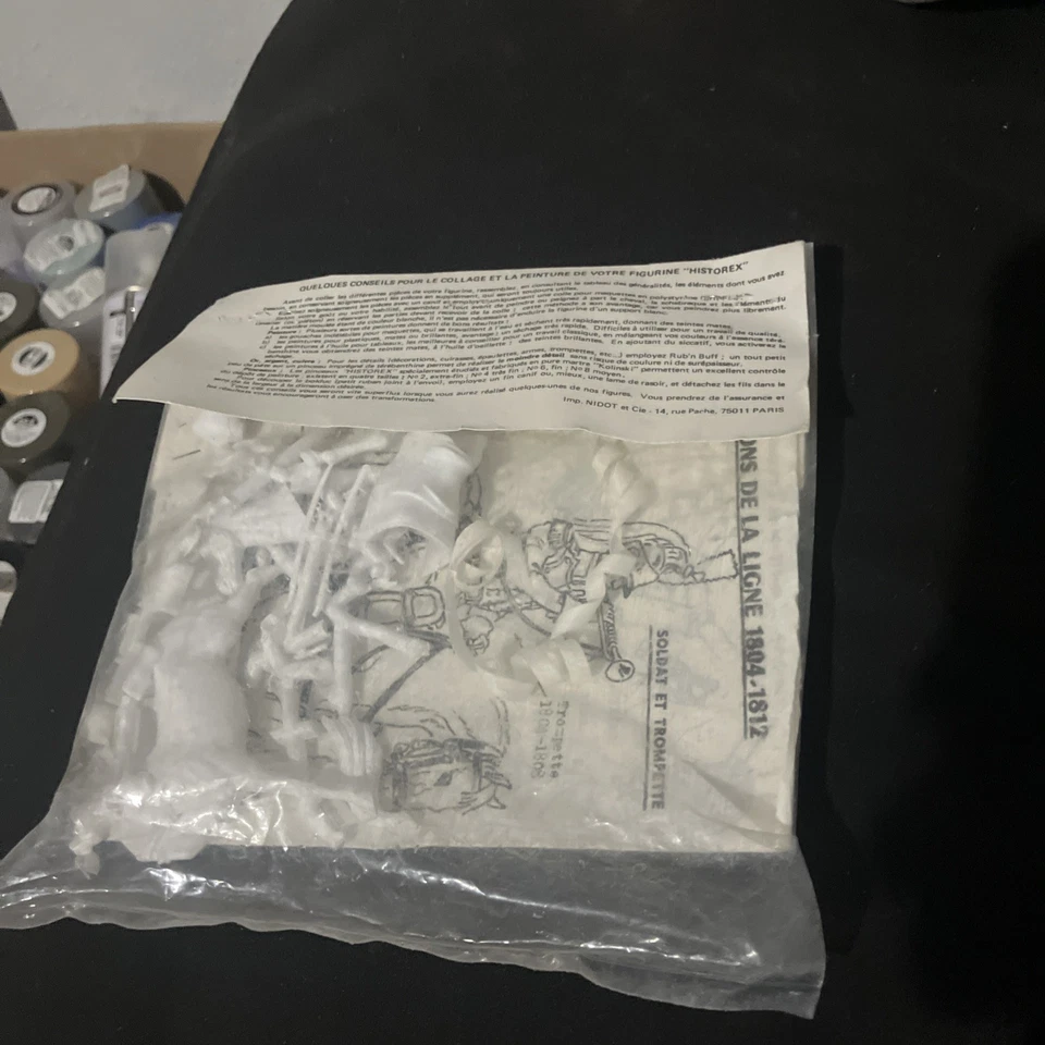 Figuras de soldados em miniatura seladas vintage Historex 54 mm mamelucos 1805 - 1815 - Imagem 2 de 2