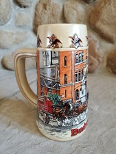 Budweiser Beer Stein St. Louis Brew Nat Historical Landmark Ceramarte in org box