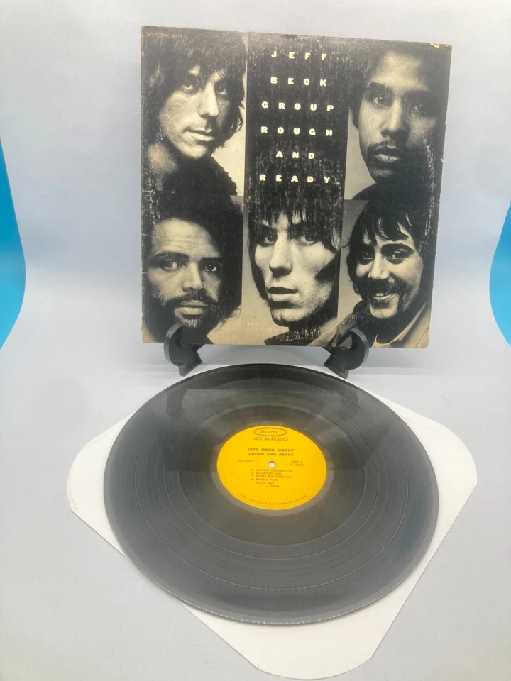 Jeff Beck Group Rough And Ready Vintage Vinyl LP 1971 Epic Record KE-30973 - Image 3 of 4