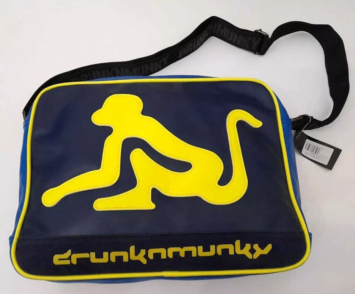 Discount 40 DRUNKNMUNKY Shoulder Bag Folder School Travel Gym Sea