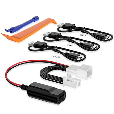 Dash cam Power Adapter 10-pin Type B Compatible with Select Toyota, Lexus, Su...