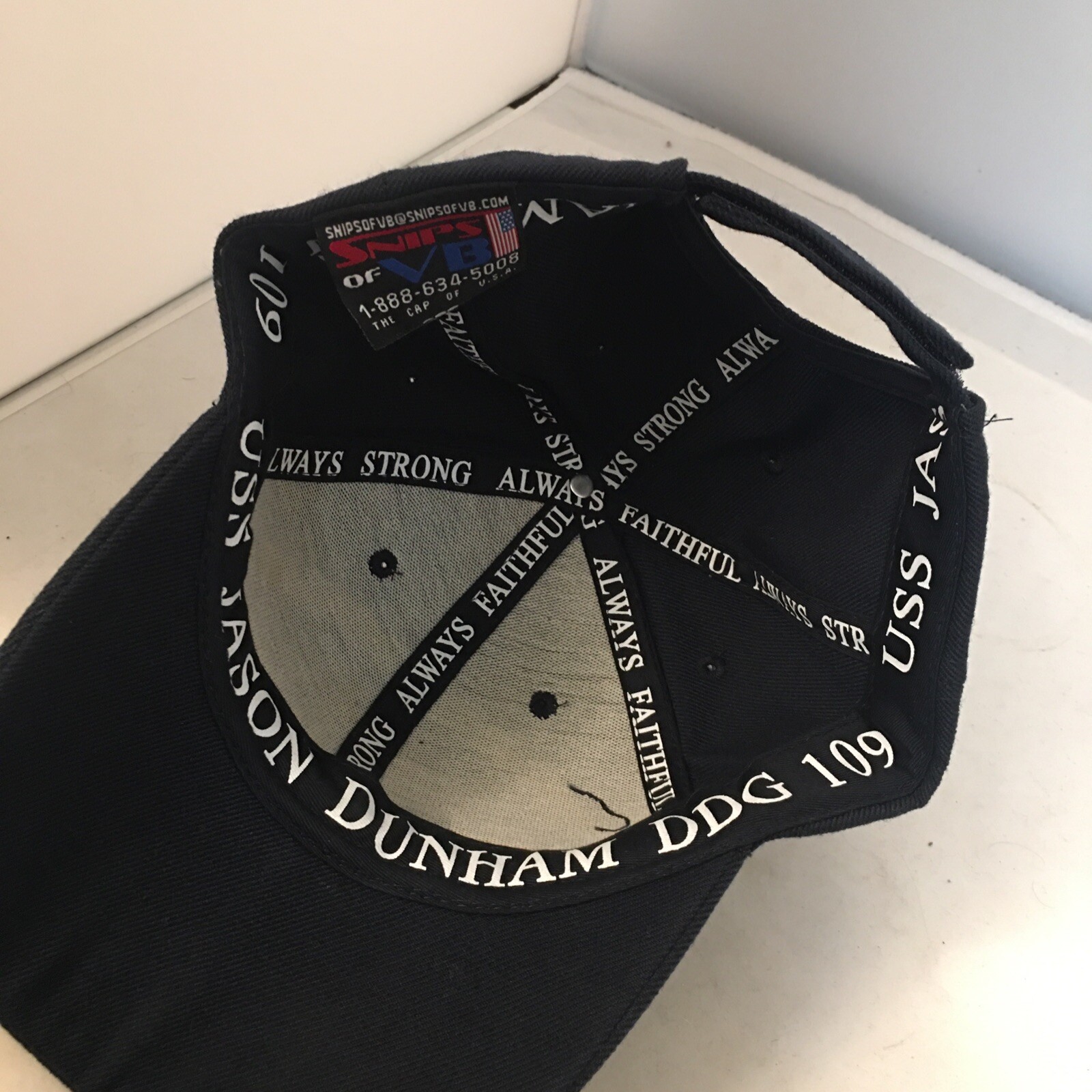 USS Jason Dunham DDG 109 Black Snips Of VB Baseball Cap One Size eBay