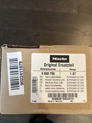 Miele Power Control Unit Original OEM Part 9808756 *NEXT DAY FREE SHIPPING*