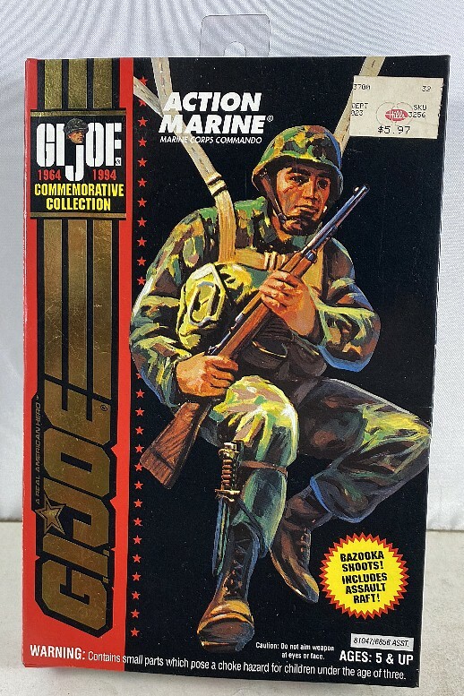 ビンテージGI JOE アクションマリーン1964 GI Joe 1964 Action Marine Earlier Version | eBay