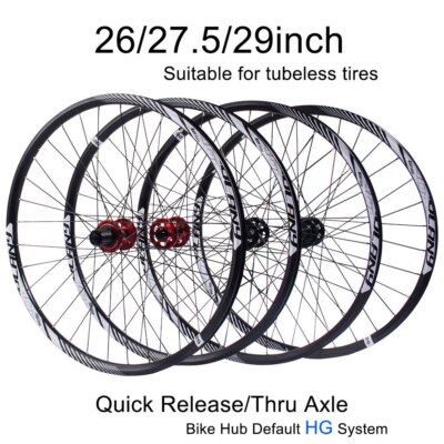 MTB ACLASS カプルン 26㌅ 前後ホイールセット MTB Wheels 26/27.5/29in QR/Thru Axle Mountain Bike Wheelset