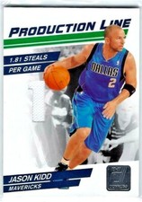 JERSEY 2010-11 JASON KIDD PRODUCTION LINE #1/91 STEALS