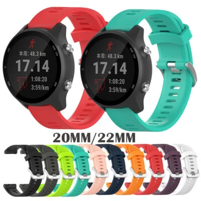 Correa de muñeca para Garmin Forerunner 55 158 245 645 Vivomove HR correa de reloj de silicona